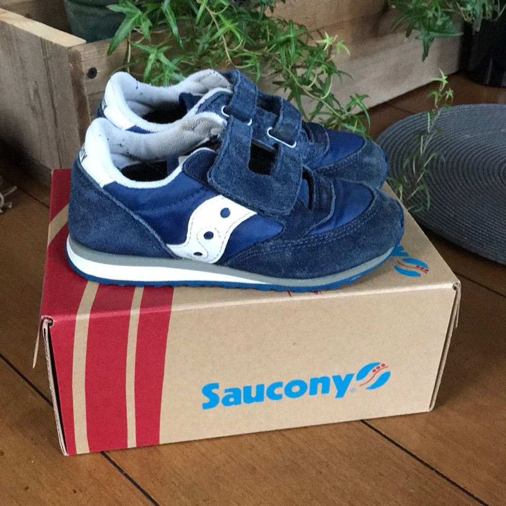Saucony Baby Jazz Cobalt Sneakers size 9 Toddler